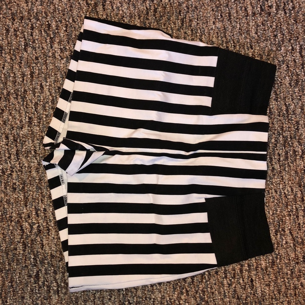 Halloween Pinned Stripe Shorts 🎃